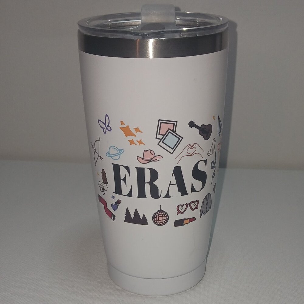 New Taylor Swift Eras Tour Metal Cup with Lid